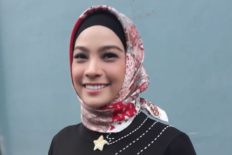 Rachel Maryam ditemui di gedung Trans, kawasan Mampang, Jakarta Selatan, Rabu (16/5/2018).