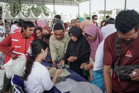 WIKA Gelar Pasar Sembako Murah di IKN