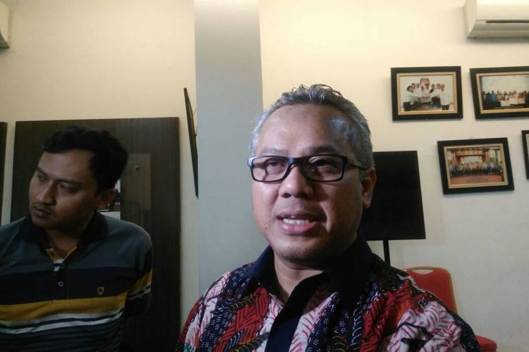 Ketua Komisi Pemilihan Umum (KPU) Arief Budiman, Jakarta, Senin (19/6/2017).