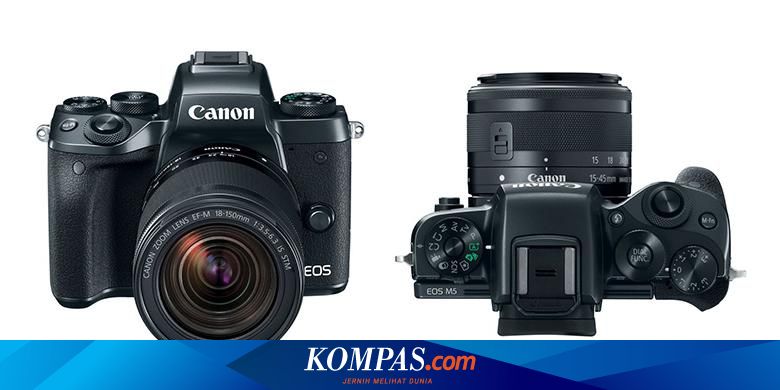 eos m5 mirrorless rasa dslr