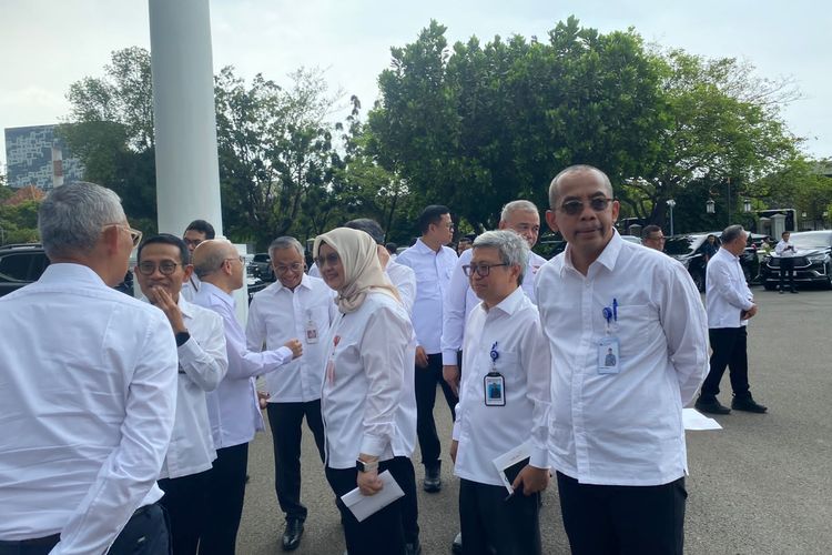 Menteri hingga Pejabat Eselon I Berdatangan ke Istana Jelang Taklimat Prabowo