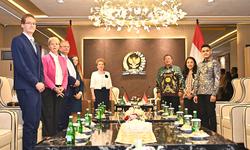 DPR RI–Parlemen Hungaria Bahas Kerja Sama di Bidang Pendidikan hingga Keamanan Siber