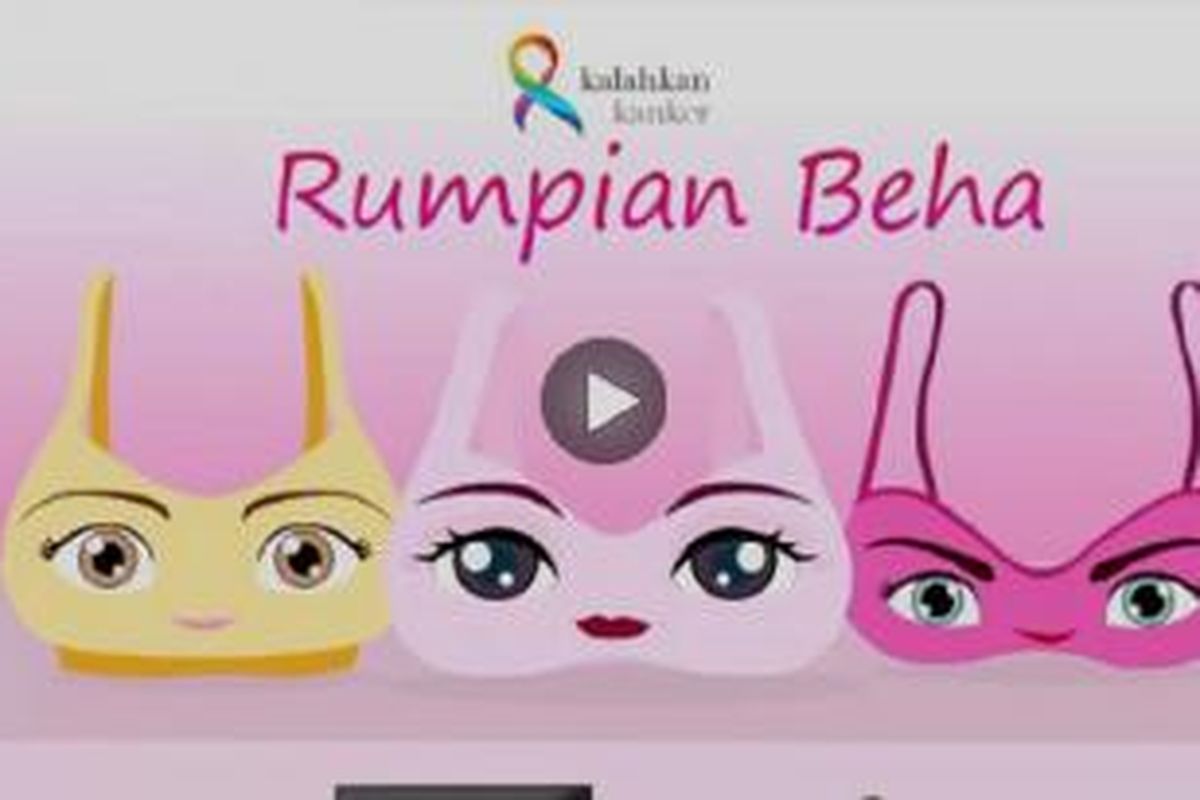 Video mami beha sebagai bentuk edukasi tentang kanker payudara.