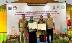 Cegah Stunting di Jaksel, PAM Jaya dan TP-PKK Jaksel Teken Kerja Sama Percepatan Penurunan Stunting