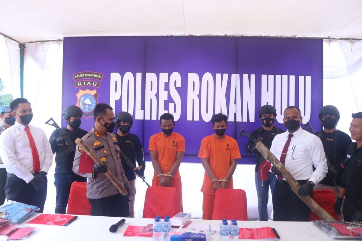 Pembunuhan di Rokan Hulu, Berawal dari Kotoran Sapi Korban Masuk ...