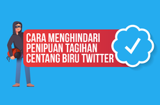 INFOGRAFIK: Awas Penipuan Tagihan Centang Biru Twitter, Ini Cara Menghindarinya