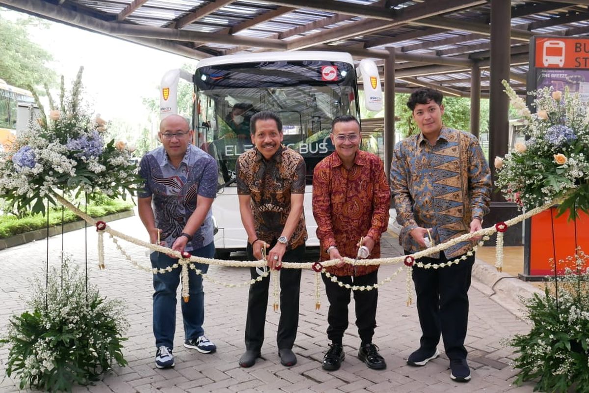 BSD Link Electric Bus resmi beroperasi, hasil kerja sama Sinar Mas Land dengan Lorena Transport