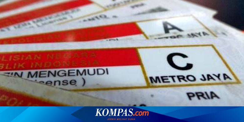 Mengenal Jenis Sim Di Indonesia Syarat Pembuatan Biaya Bikin Baru Dan Perpanjangan Halaman All Kompas 