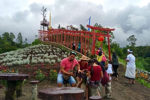 Kata Wisatawan Tentang Anjungan Foto ala Luar Negeri di Bali