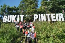 Berwisata di Bukit Pinteir Bangka Belitung, Lintasan Hiking Sudah Dilengkapi Gazebo