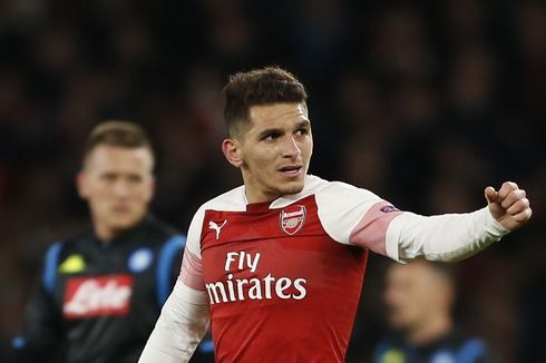 Arsenal Vs Napoli, di Balik Selebrasi Gol Lucas Torreira