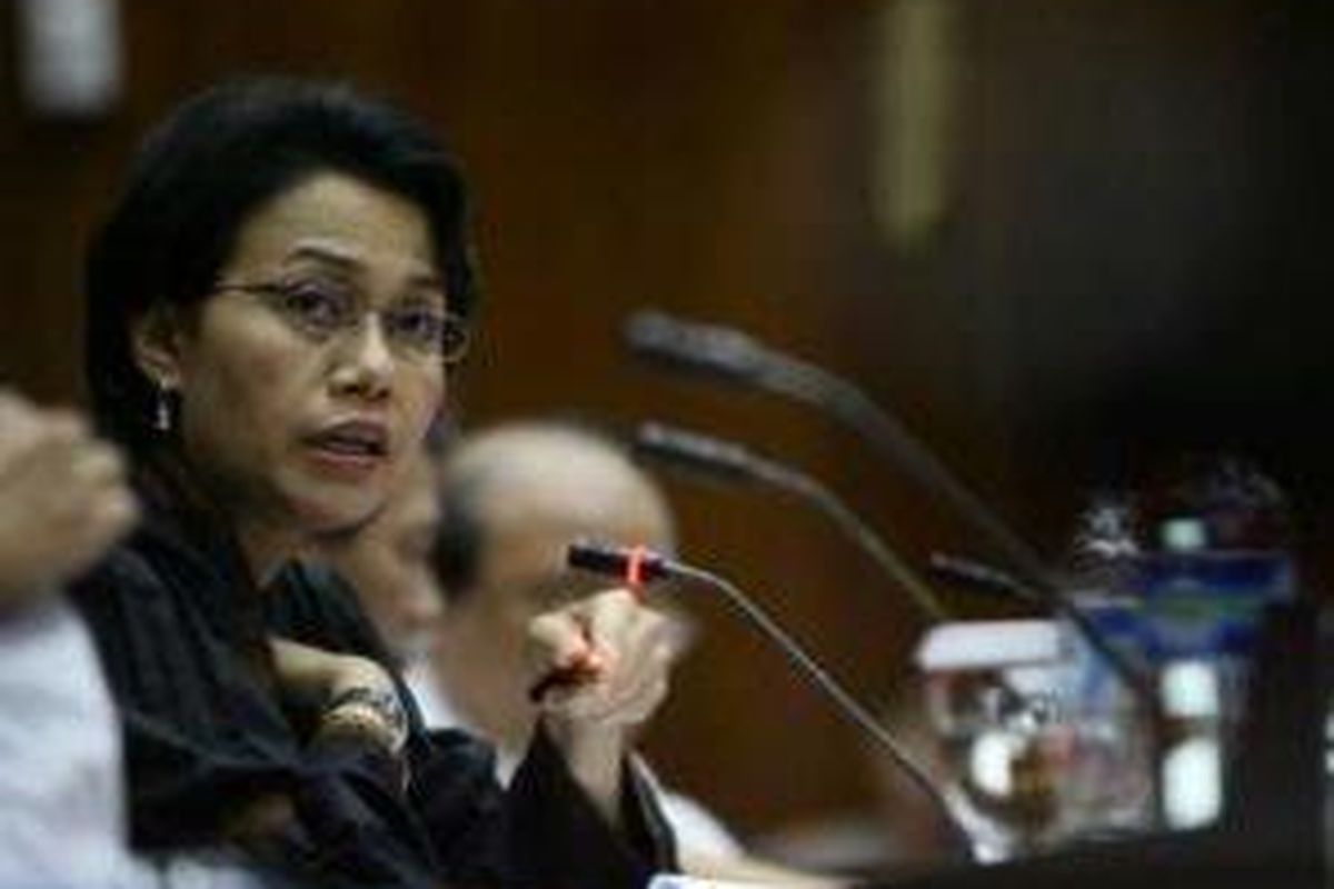 Menteri Keuangan Sri Mulyani.