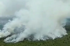 Kebakaran Hutan dan Lahan di Kepulauan Meranti Terus Meluas
