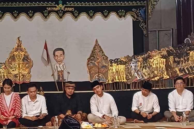 Ketua Umum (Ketum) Partai Solidaritas Indonesia (PSI) Kaesang Pangarep di Sanggar Putra Satria Laras, Tegal, Jawa Tengah, Sabtu (21/10/2023).