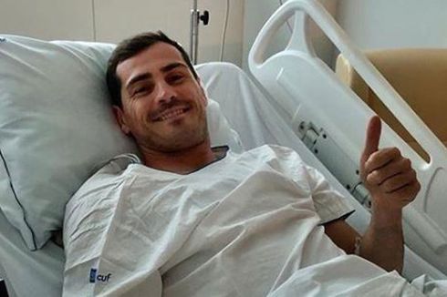 Iker Casillas Bersyukur Selamat dari Serangan Jantung 2019