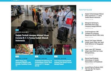Berita populer di laman Tren sepanjang Rabu (3/3/2021) hingga Kamis (4/3/2021) pagi.