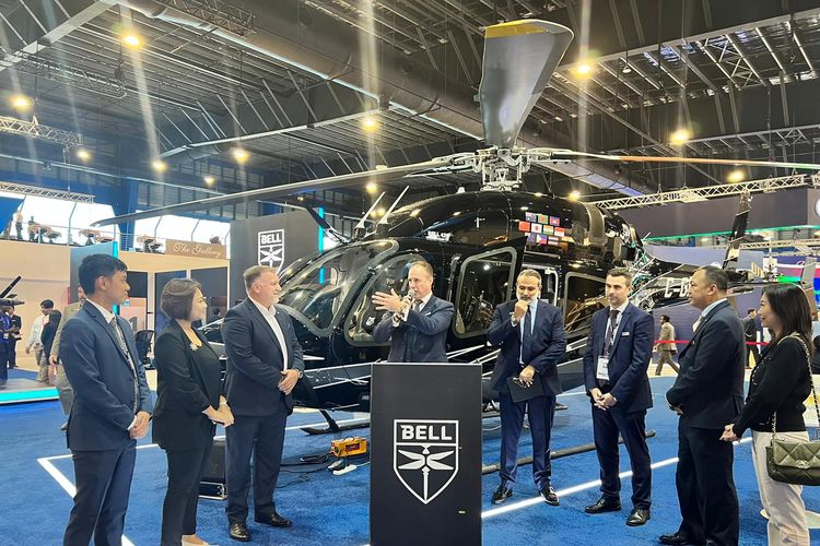 Kerja sama antara Bell Helicopter dengan Sayap Garuda Indah (SGi) ditandantangani di Singapore Airshow 2024.