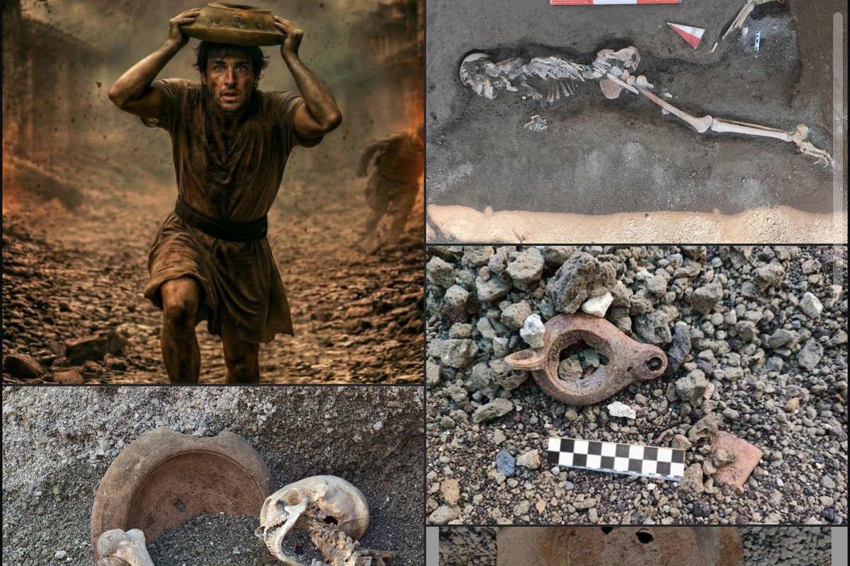 AI Bantu Arkeolog Rekonstruksi Wajah Korban Letusan Pompeii