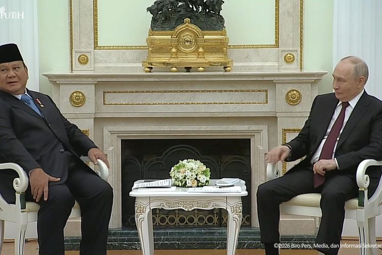 Prabowo Bikin Putin Tersenyum: Banyak Orang Indonesia Diberi Nama 