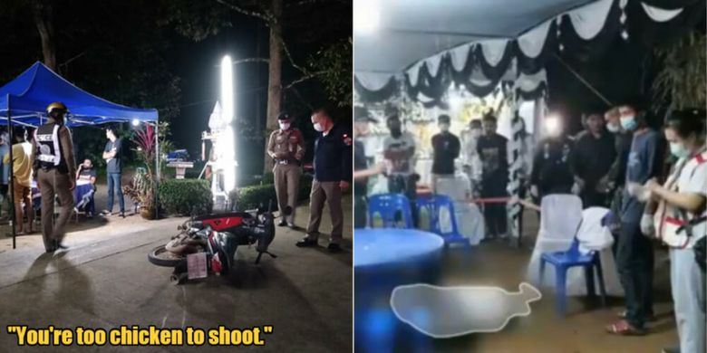 Cowardly mocked, this man shoots dead a guest at a funeral