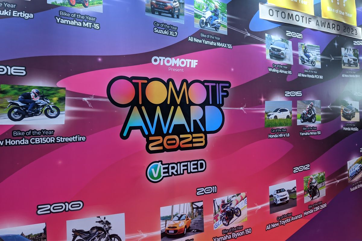 Tabloid OTOMOTIF gelar acara Otomotif Award 2023