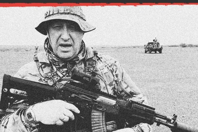 Yevgeny Prigozhin, kepala kelompok tentara bayaran Wagner.