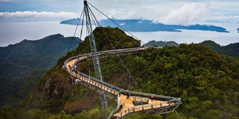 Langkawi Sky Bridge, Malaysia.