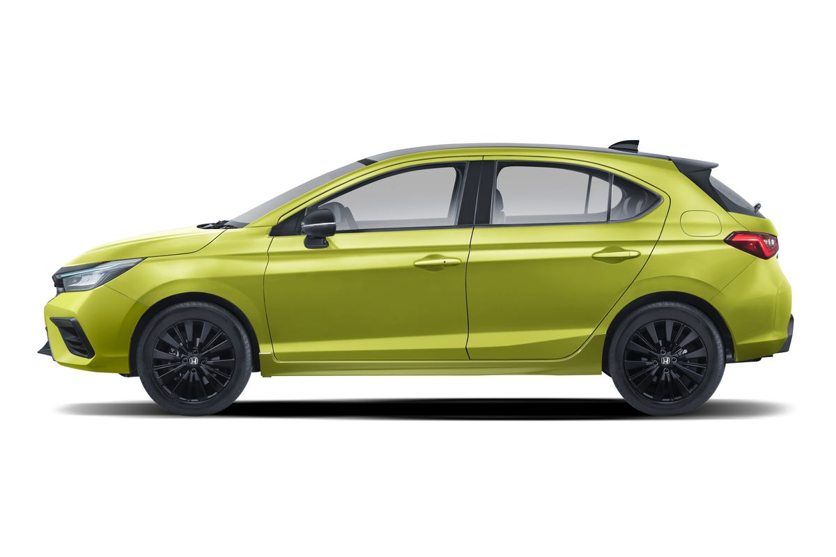 New Honda City Hatchback RS dengan warna baru Electric Lime Metallic