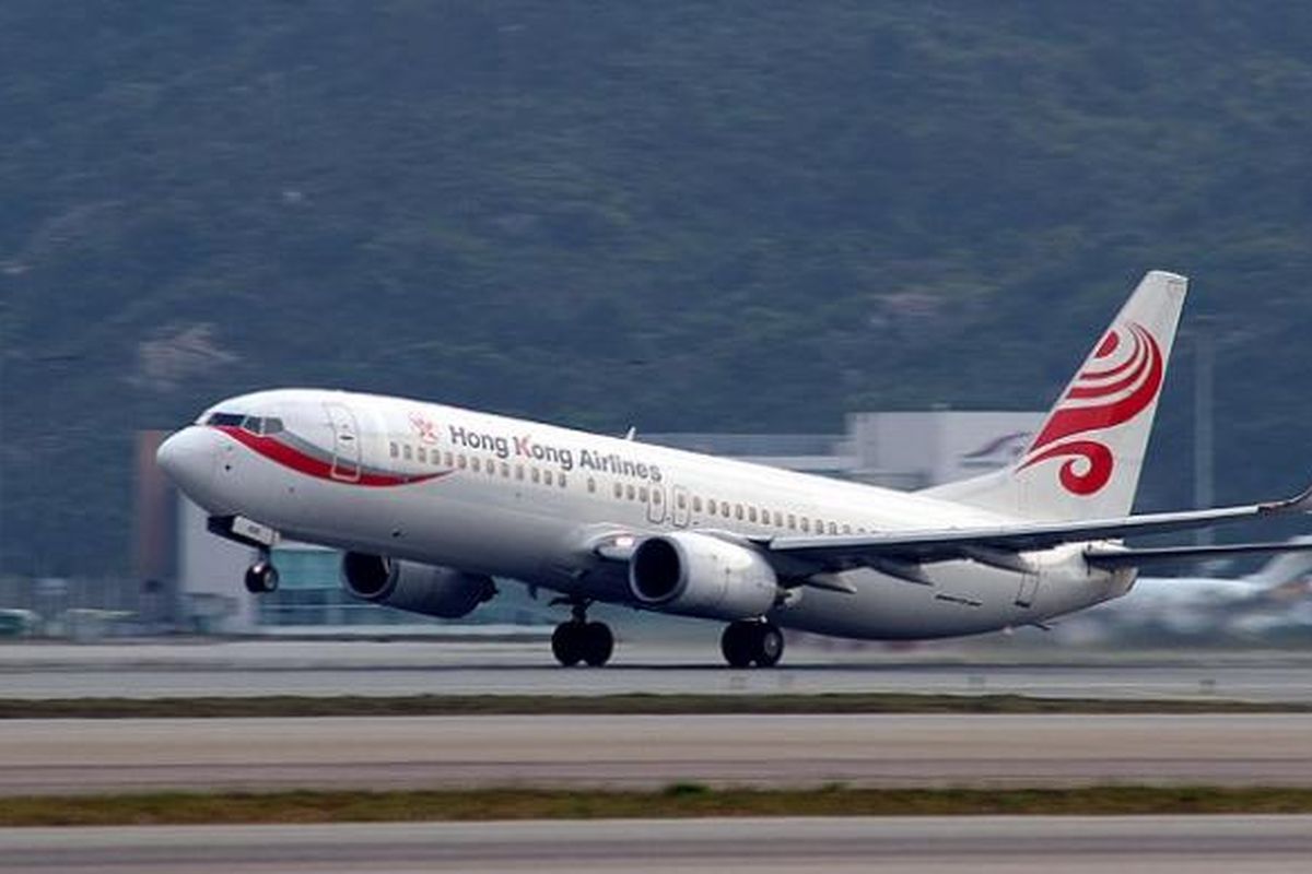 Ilustrasi: Salah satu pesawat Hong Kong Airlines