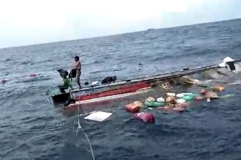 Kapal Terbalik di Selayar karena Cuaca Buruk, 24 Orang Hilang, 2 Tewas, 11 Selamat