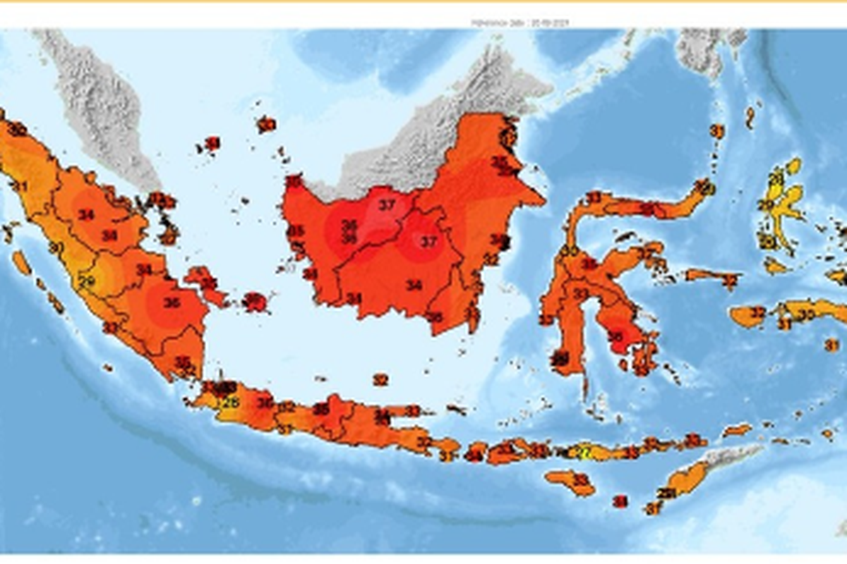 Ilustrasi suhu panas di Indonesia. Benarkah fenomena ekuinoks atau equinox bikin suhu panas di Indonesia.