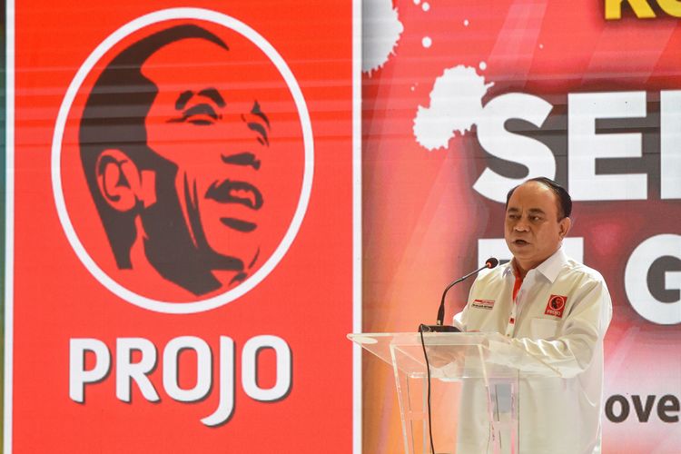 Budi Arie Sebut Projo Pelopor Pendukung Prabowo-Gibran