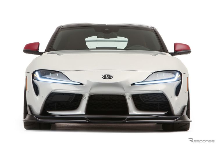 Toyota Supra versi modifikasi dengan atap cabriolet.