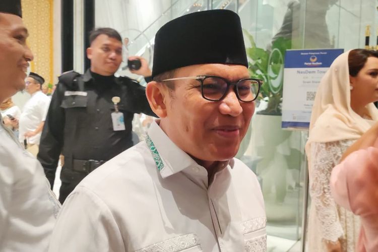 Wakil Ketua Umum PPP Rusli Effendi ditemui di Nasdem Tower, Gondangdia, Menteng, Jakarta, Sabtu (25/3/2023). 