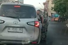 Duduk Perkara Percekcokan Anggota TNI dan Pria Pengendara Mobil Sienta di Semarang hingga Berakhir Damai