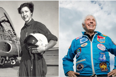 Pilot Perempuan Berusia 82 Tahun Terbang Bersama Jeff Bezos ke Luar Angkasa, Siapakah Dia?
