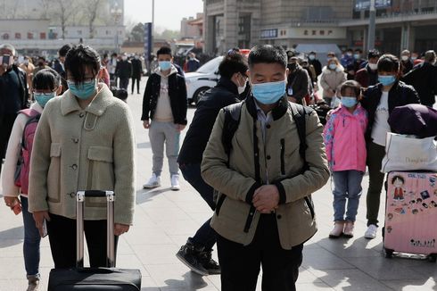 China Terdiam 3 Menit, Mengheningkan Cipta untuk Korban Virus Corona