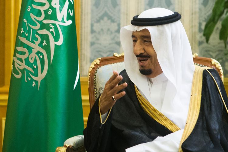 Salman bin Abdulaziz Al Saud, raja Arab Saudi.