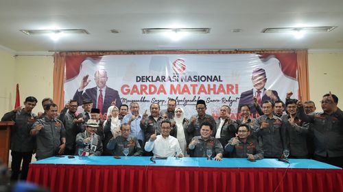 Wasekjen MUI Pimpin Relawan Garda Matahari Deklarasi Dukung Anies-Muhaimin