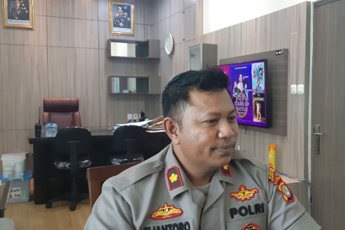 Kapolsek Sawah Besar Kompol Eliantoro di Polsek Sawah Besar, Jakarta Pusat, Kamis (28/11/2019)