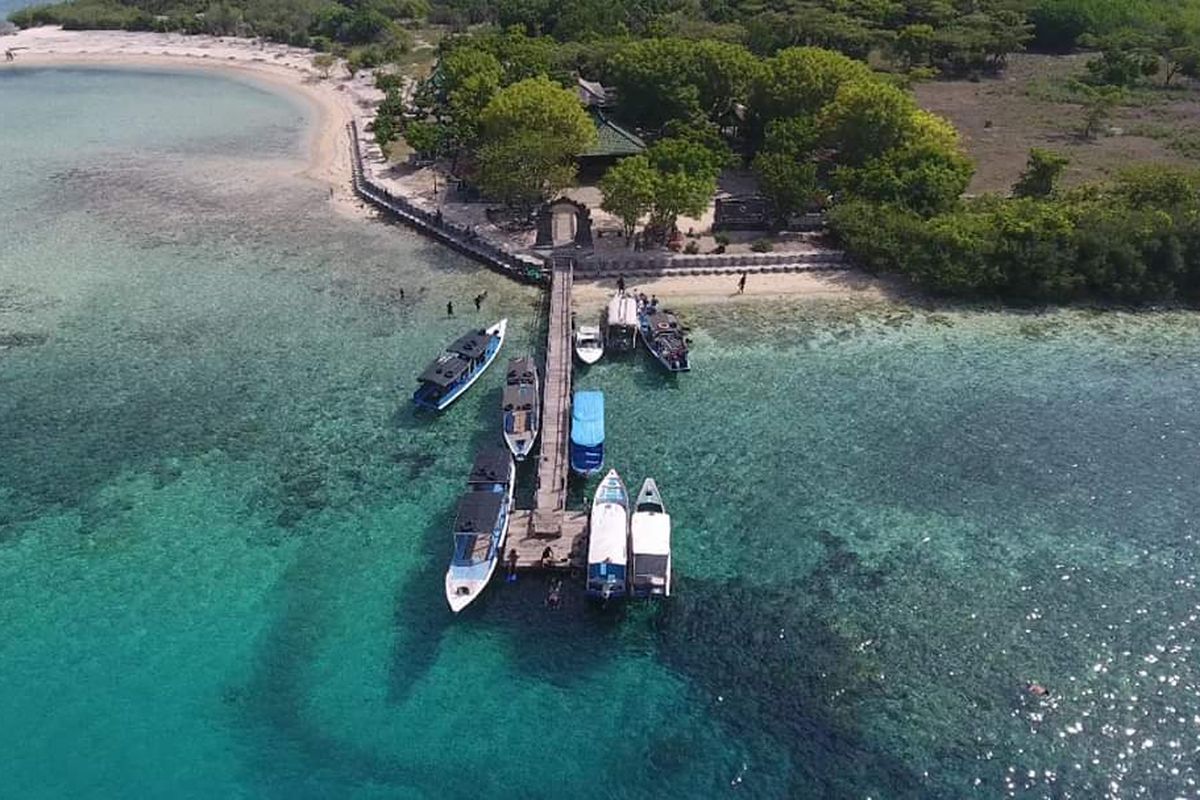 Salah satu sudut Taman Nasional Bali Barat (TNBB) di Buleleng barat.