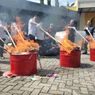 Kejari Jaksel Musnahkan 12 Kg Ganja dan 1,8 Kg Sabu, Barang Bukti Perkara Setahun Terakhir