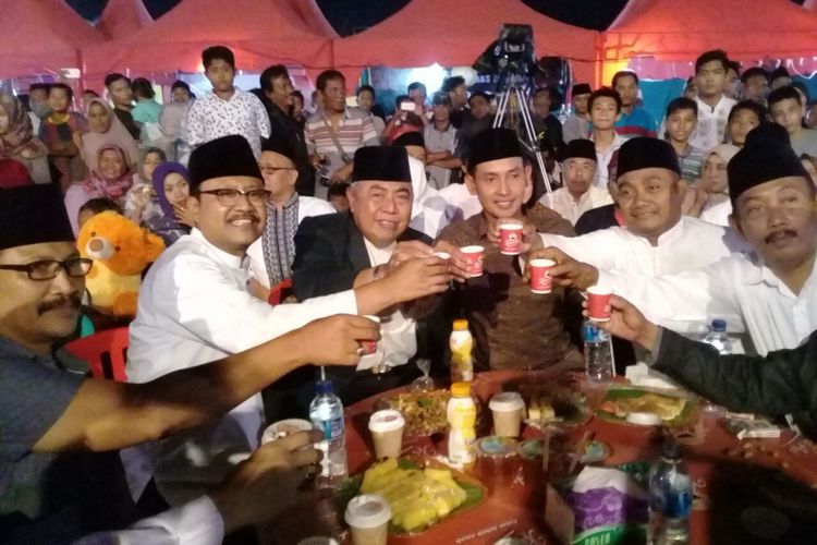 Gus Ipul bersama muspida Sampang.