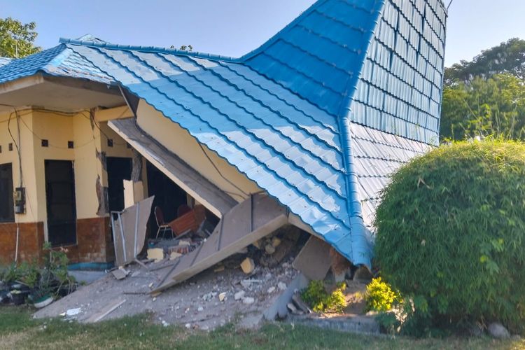 Dampak Gempa M 7,7 di NTT, Kantor Kemenag Nagekeo Ambruk, 87 Rumah Ibadah Rusak