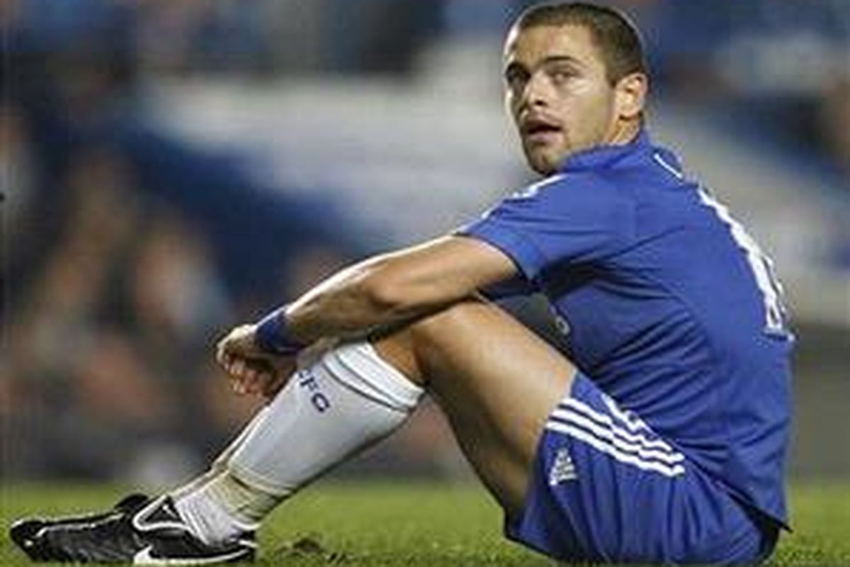 Gelandang Chelsea, Joe Cole.