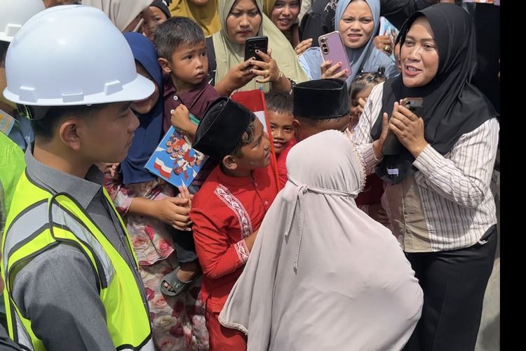 Wapres Gibran Tinjau Revitalisasi Jembatan Lumut Aceh, Warga Curhat Belum Punya Rumah Pascabencana