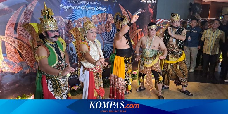 Penampakan Kapolri, Panglima TNI, dan Para Kepala Staf Angkatan Dandan jadi Wayang Orang