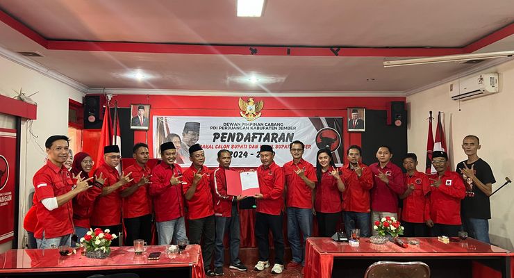 Tak Terpilih Lagi, Wakil Ketua DPRD Jember Daftar Bacabup ke PDI-P
