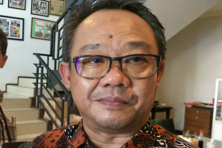 Sekretaris Jenderal Pimpinan Pusat Muhamadiyah, Abdul Muti ketika ditemui di Gado-gado Boplo‎, Jalan Gereja Theresia 41 Menteng, Jakarta Pusat, Sabtu (9/12/2017). 