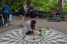 Sejarah Strawberry Fields di Central Park, Lokasi Tugu Peringatan John Lennon